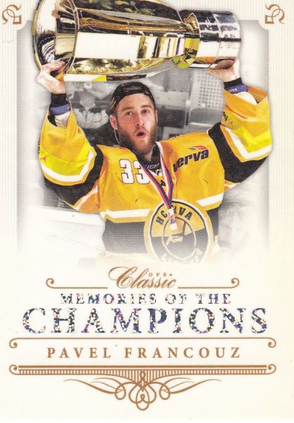 Complete insert set 2014-15 OFS Memories of the Champions Rainbow Stamp /50